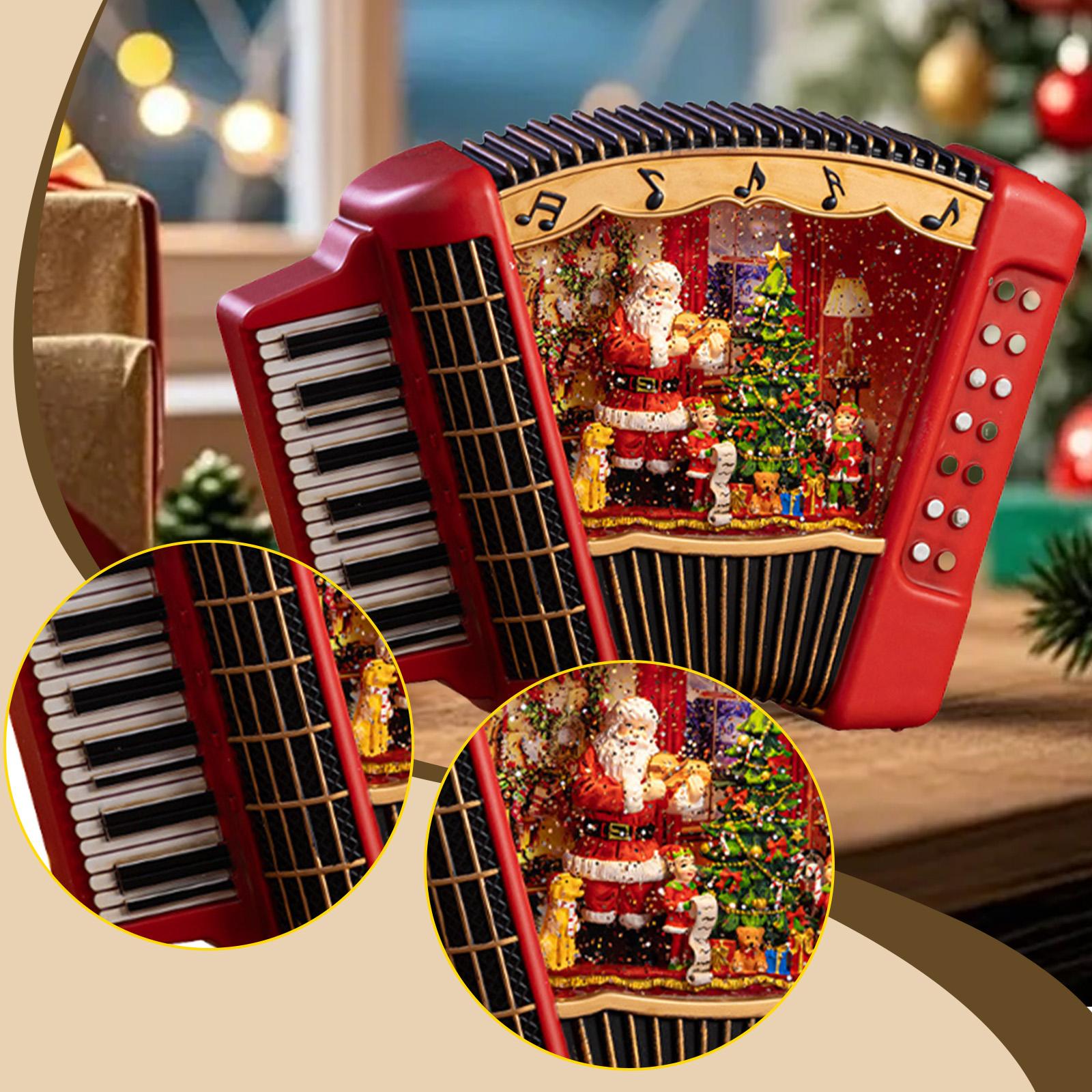 Snow Globe Musical - Palla di neve musicale di Natale