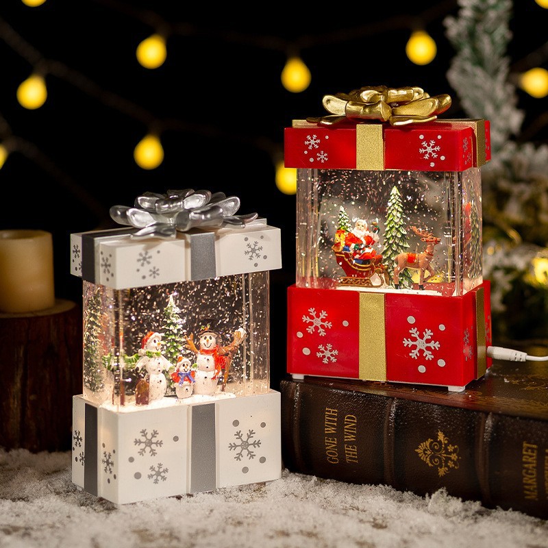 Snow Globe Musical - Carillon automatico con globo di neve