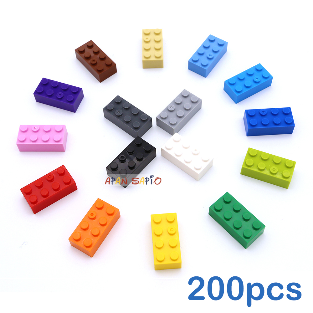 Lego Set City - 200 pz 2x4 Dot FAI DA