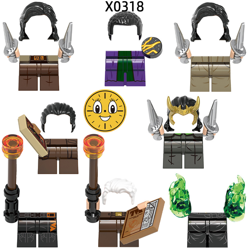Lego Set Creator - The Action Figures Book armi gambe