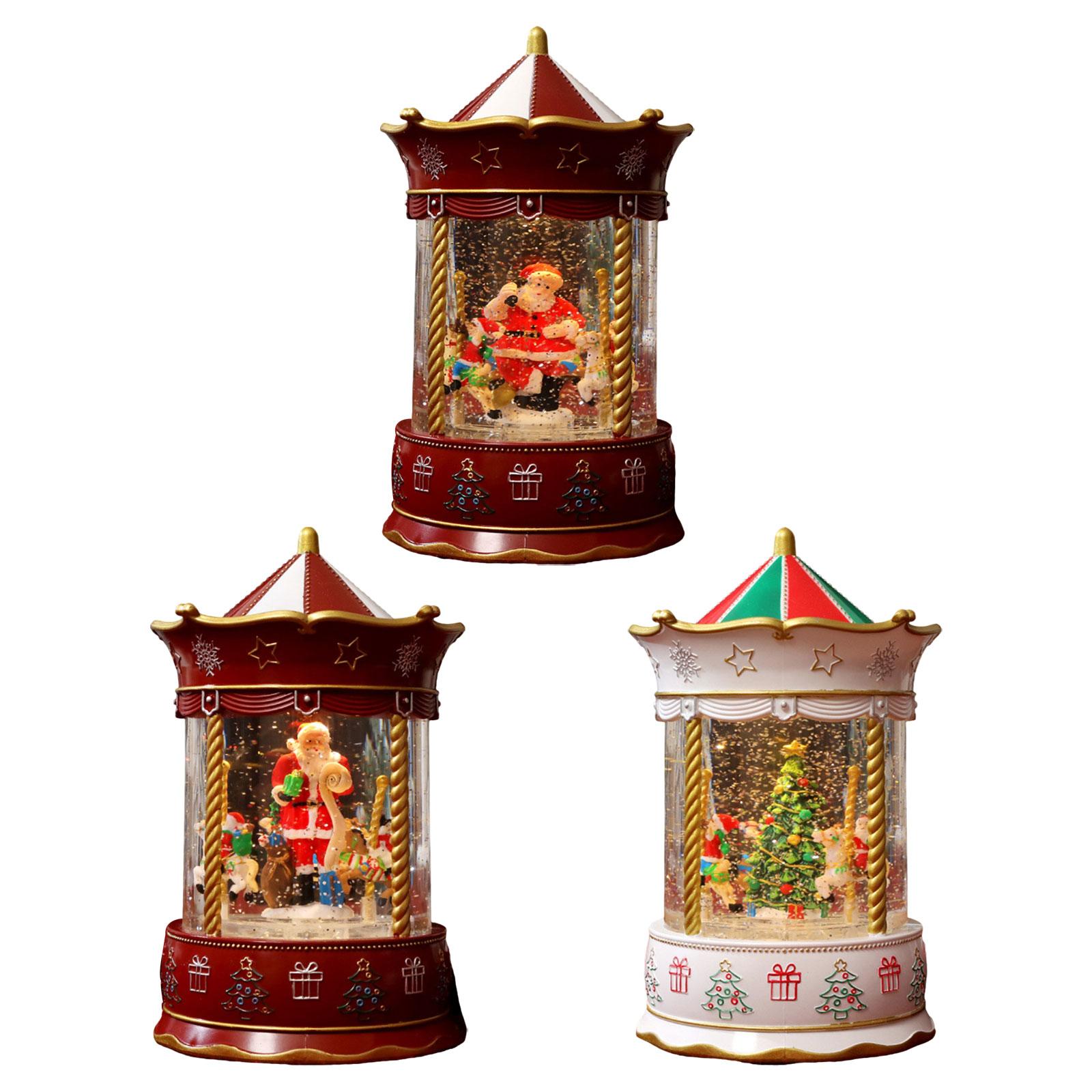 Snow Globe Musical - Globo di Neve Musicale Natalizio, Carillon