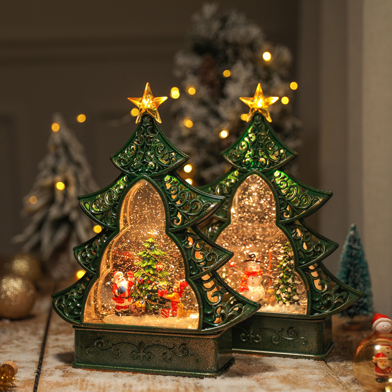 Snow Globe Musical - Albero di Natale, globo di neve,