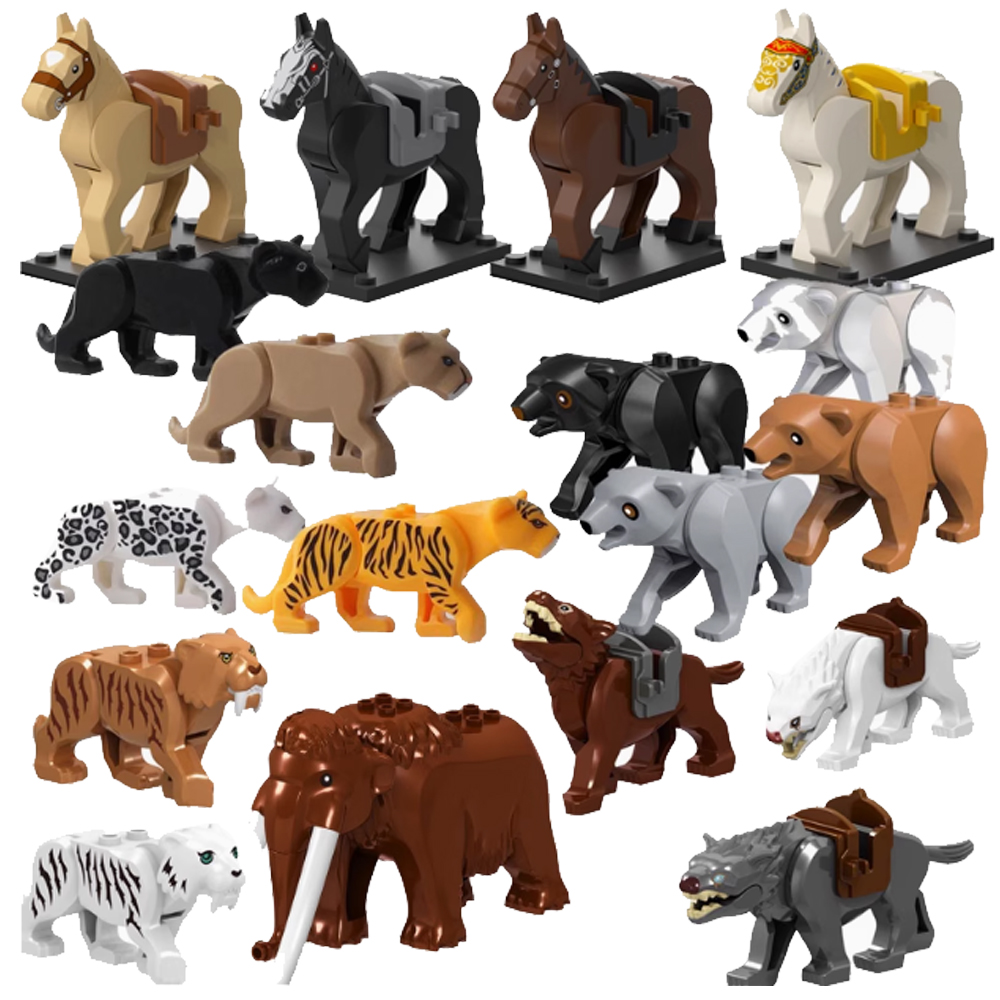 Lego Set Creator - MOC Città Animali Building Blocks Capra