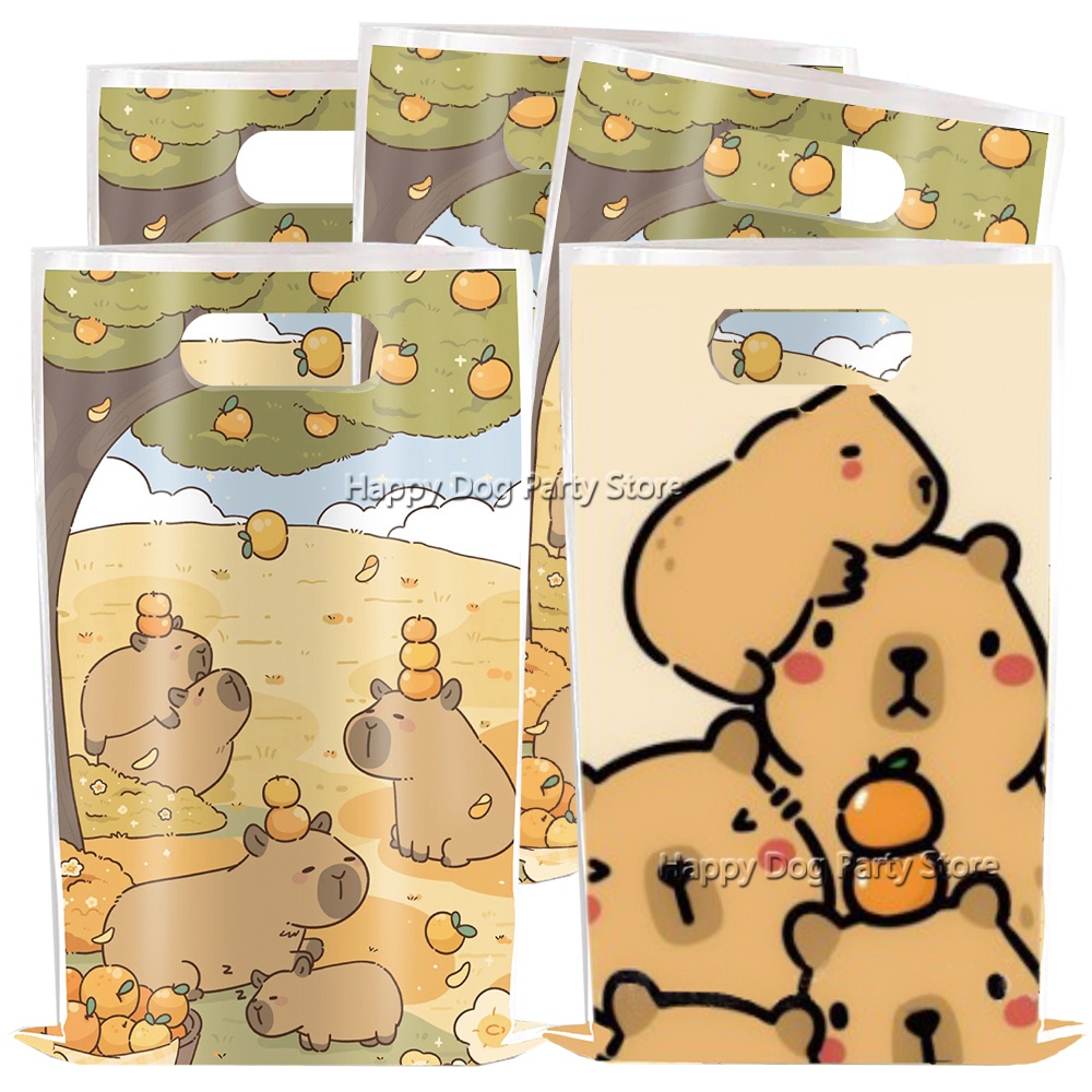 Gift Box Wrap Set - Capybara di cartone animato Articoli per