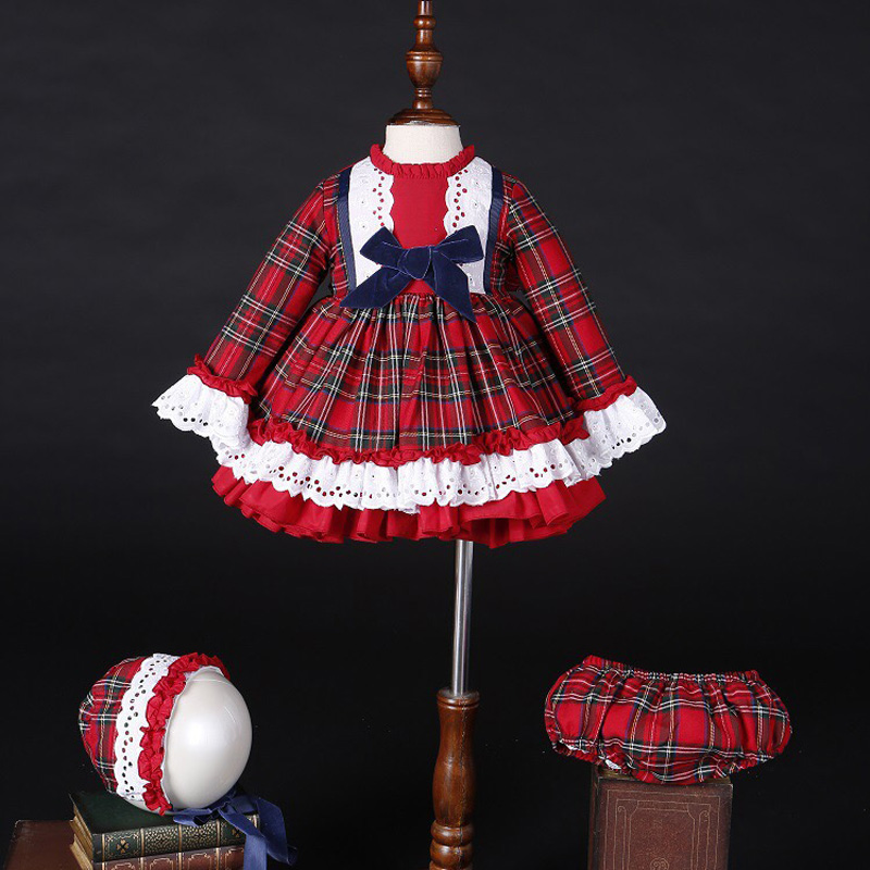 Christmas Throw Blanket - Vestito da Principessa per Bambina Autunno