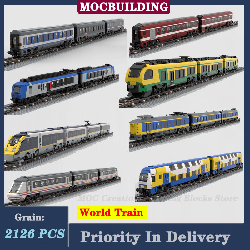 Lego Set City - MOC City 220 classe Diesel Train