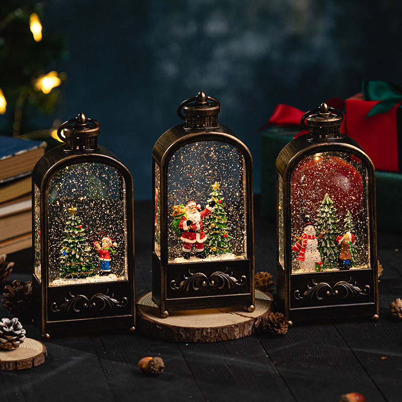 Lanterna natalizia illuminata  - Snow Globe Musical recensione e prezzo