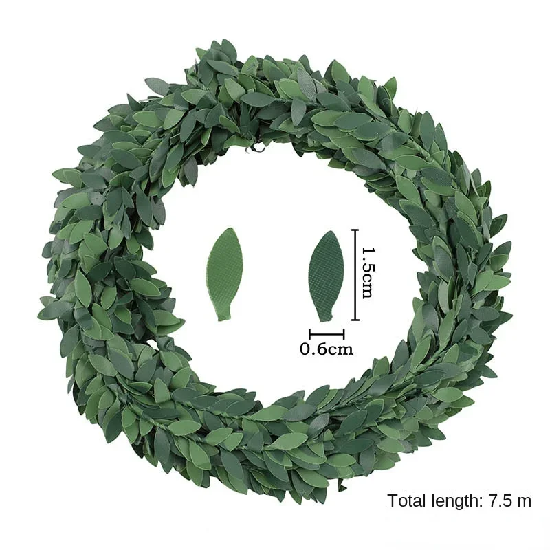 7 metri di filo di ferro fogli - Christmas Wreath Fake recensione e prezzo