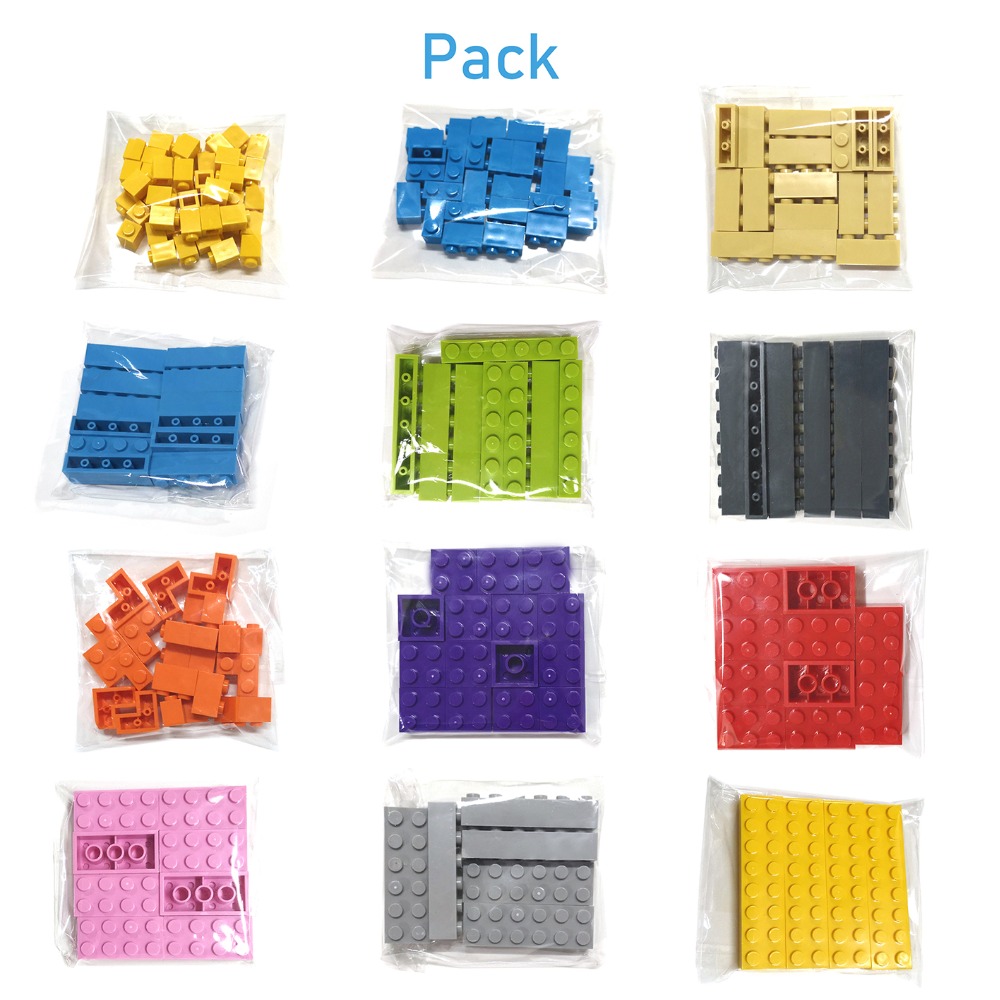 200 pz 2x4 Dot FAI DA TE Build - Lego Set City recensione e prezzo