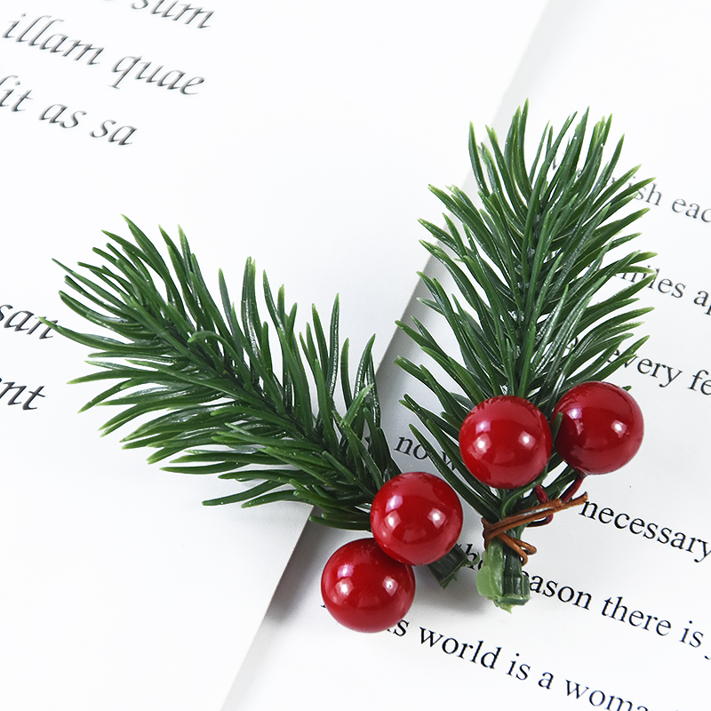 10 pezzi di bacche di Natale p - Christmas Wreath Fake recensione e prezzo