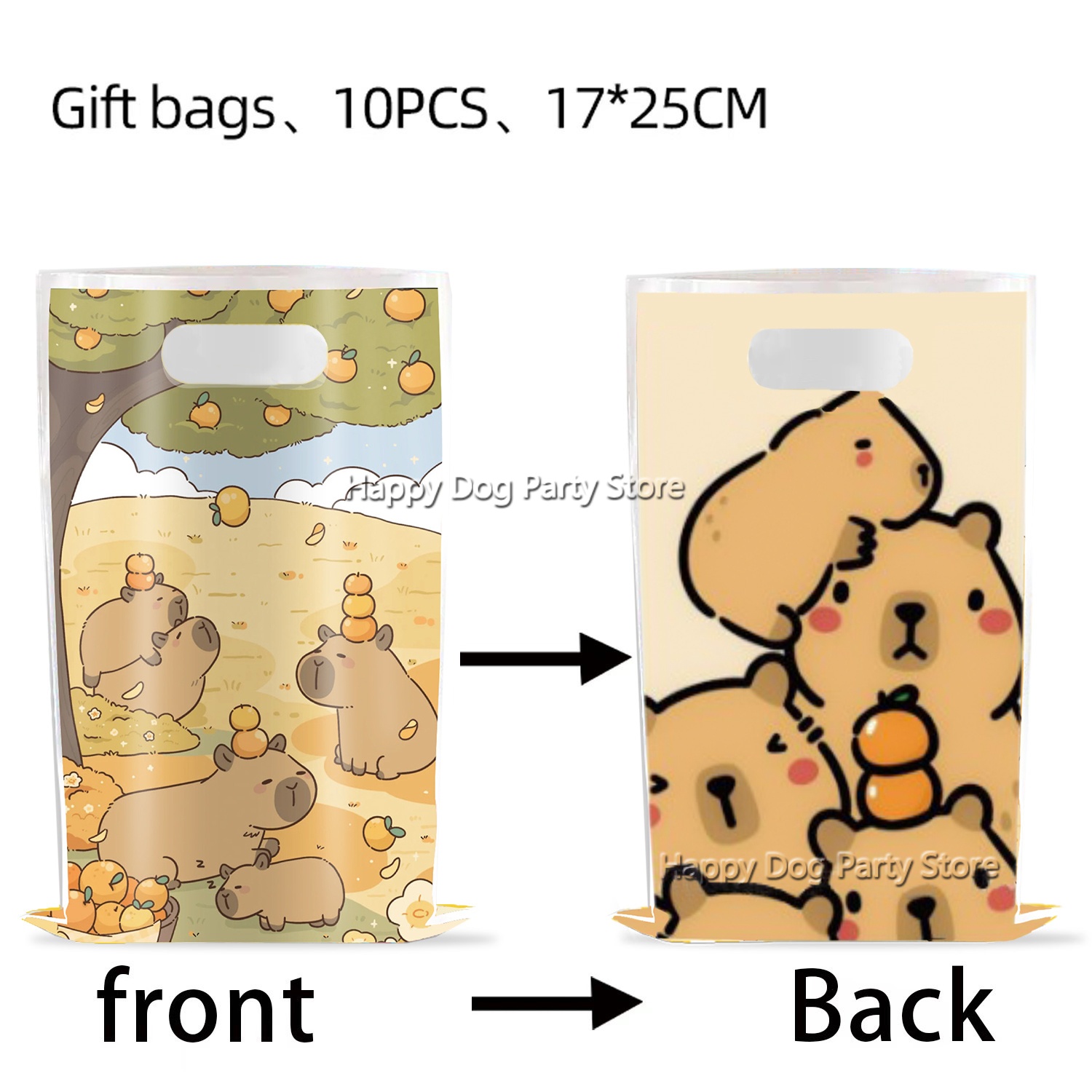 Capybara di cartone animato Ar - Gift Box Wrap Set recensione e prezzo