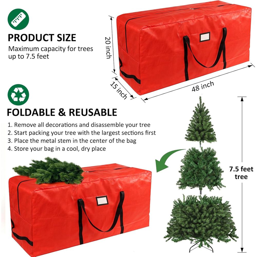 Borsa Resistente per Conservar - Christmas Tree Artificial recensione e prezzo