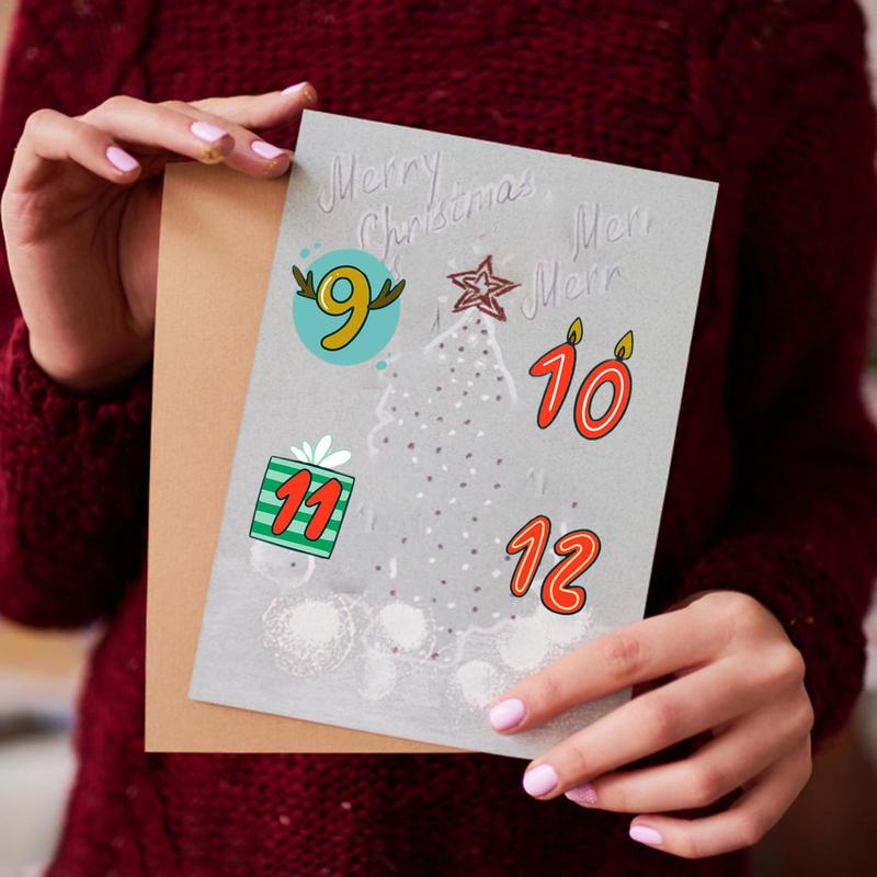 Buon Natale Adesivi Calendario - Advent Calendar Gift recensione e prezzo