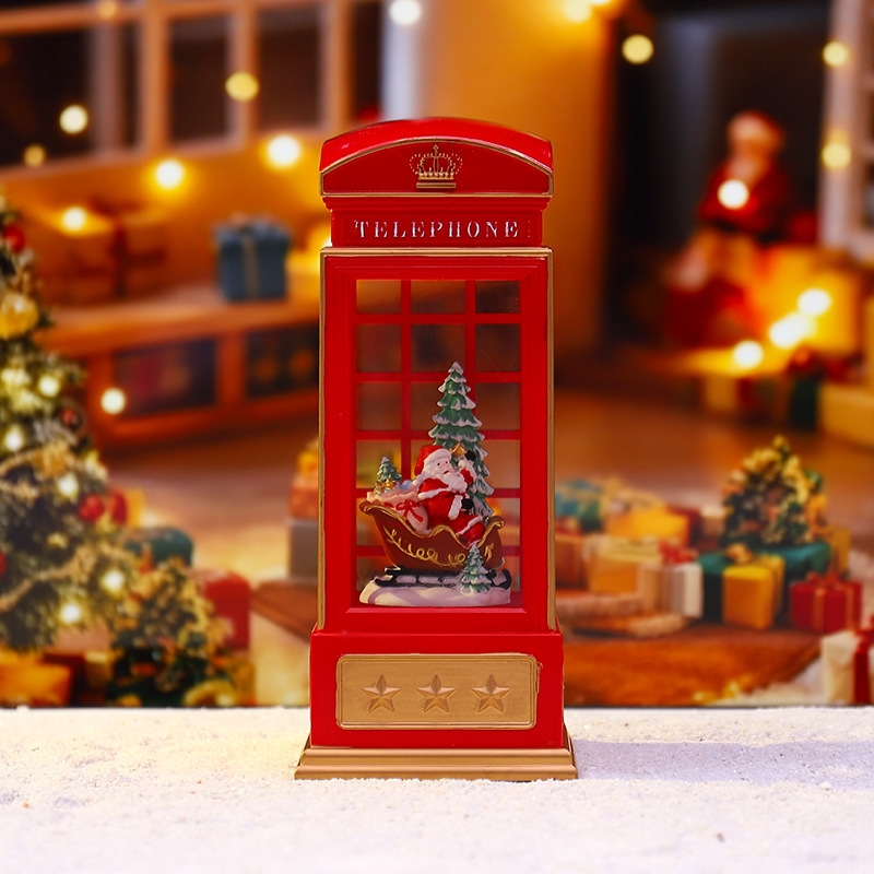 Cabina telefonica di Natale Lu - Snow Globe Musical recensione e prezzo