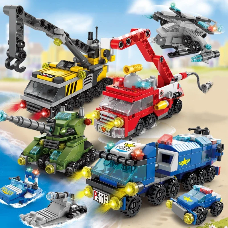 City Fire Car Building Blocks  - Lego Set City recensione e prezzo