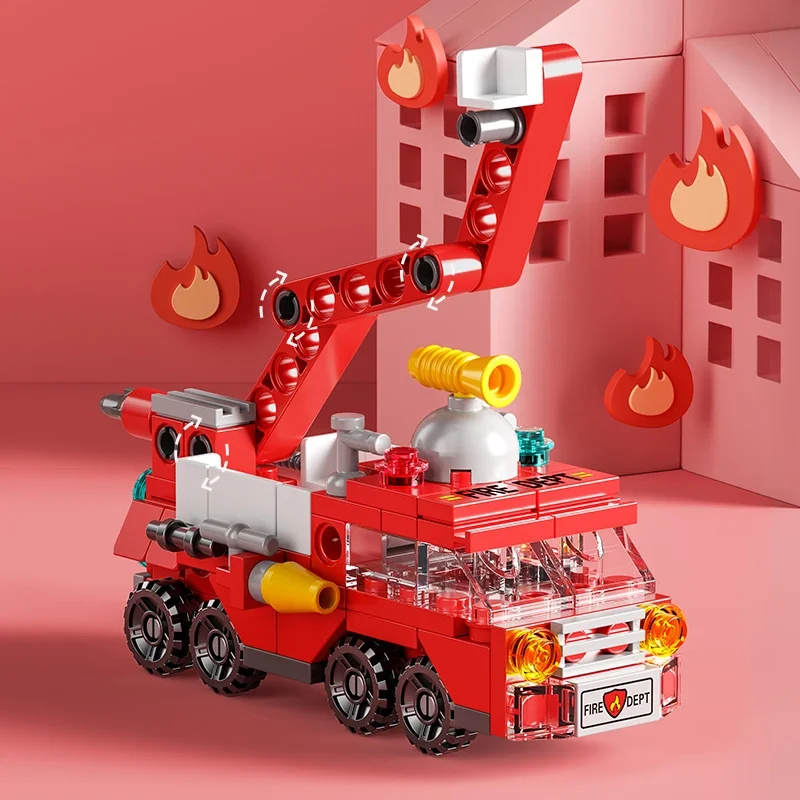 City Fire Car Building Blocks  - Lego Set City recensione e prezzo
